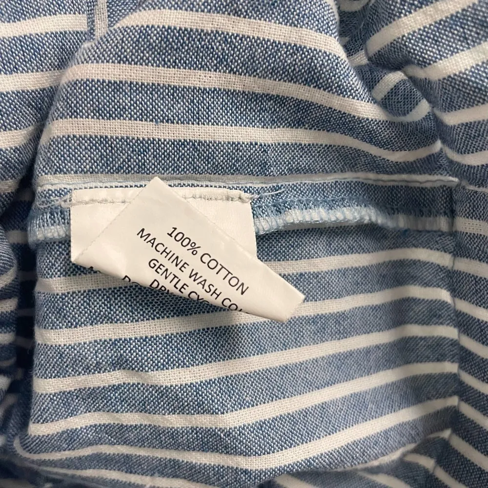 Mudpie striped romper sz Medium - Image 5