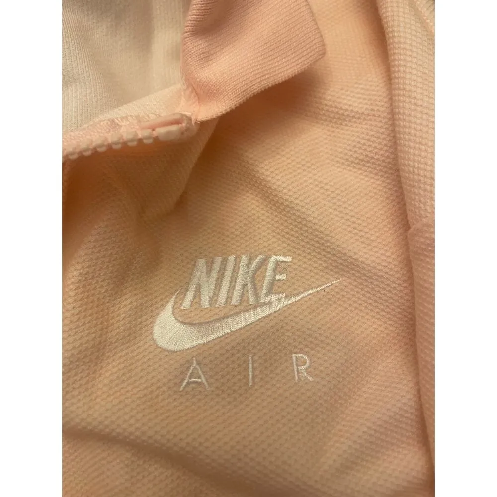 LADIES NIKE AIR QUARTER ZIP CROP POLO T-SHIRT, A63 - Image 6