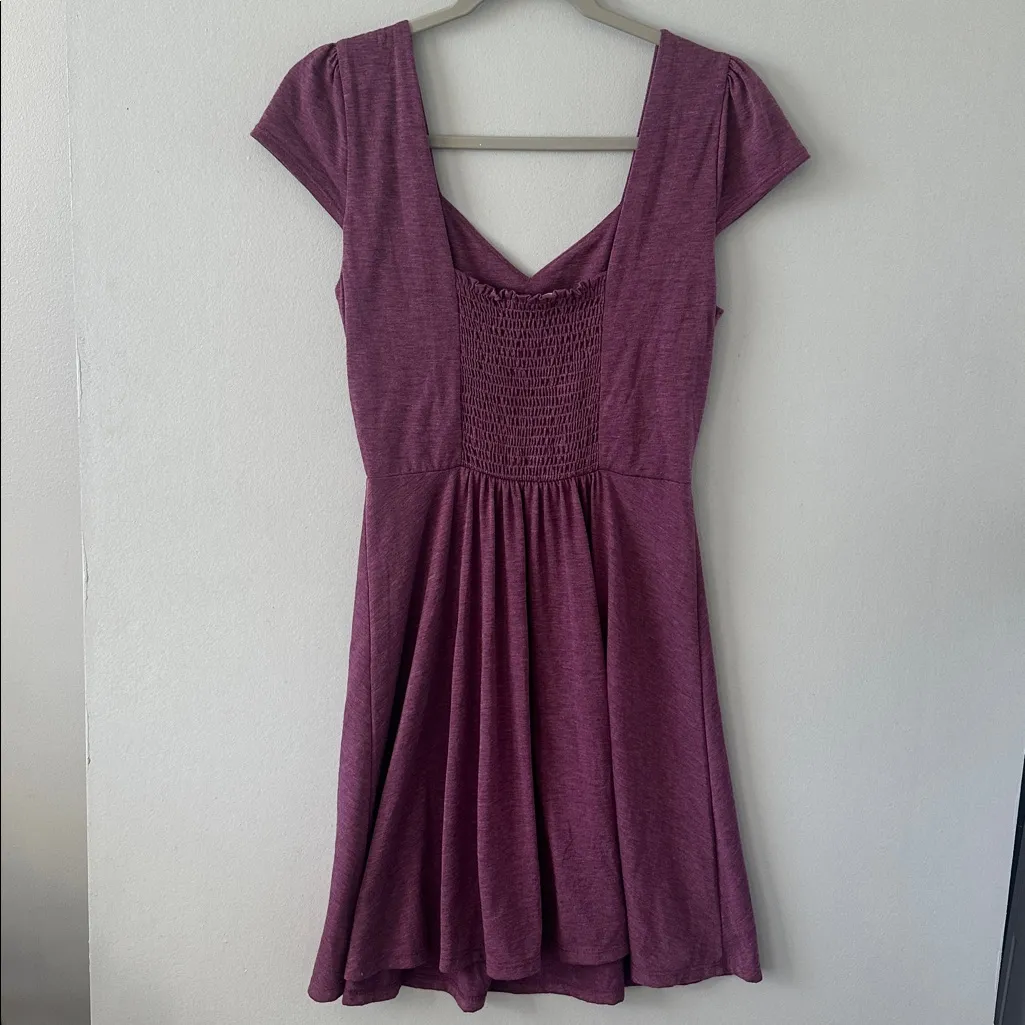 Gilli Purple Short‎ Sleeve V - Image 4