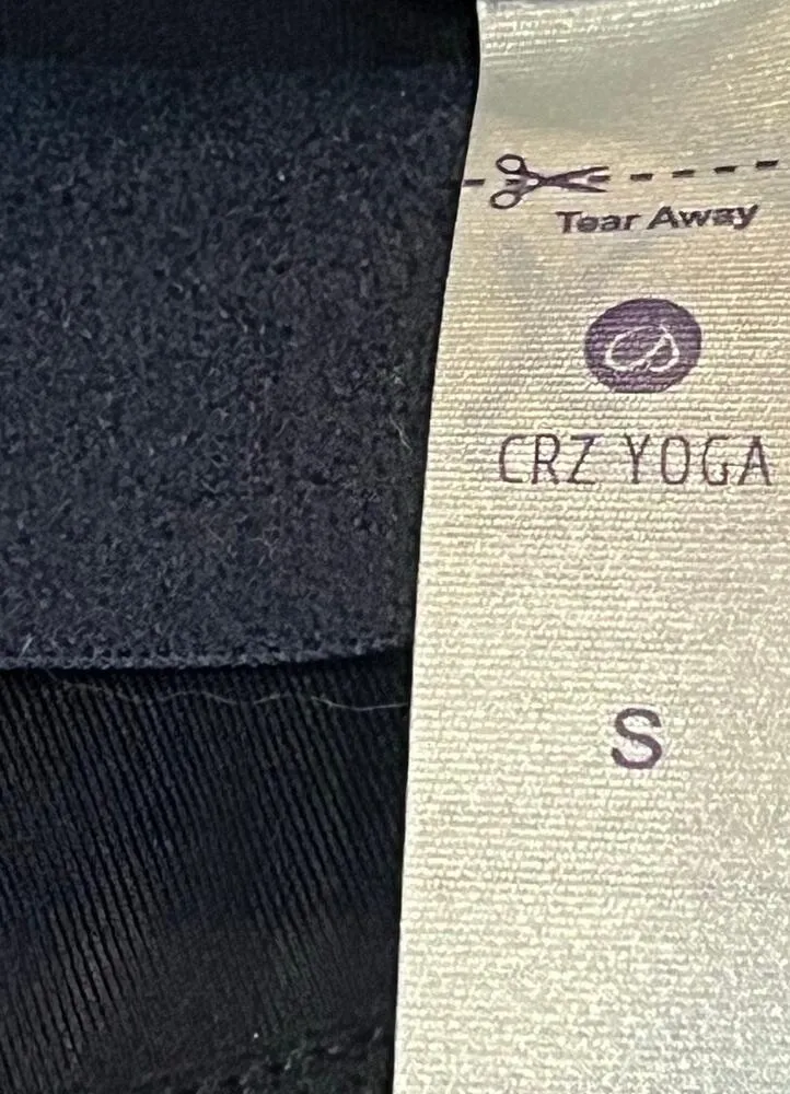 CRZ Yoga Butterluxe High Neck Racerback Tank Black Small - Image 8