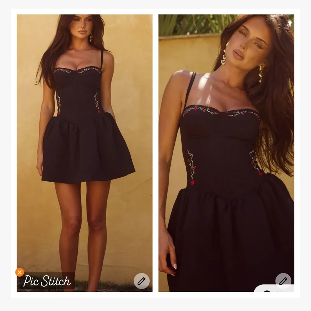 Runaway The Label Socora Mini Dress Black - Image 3