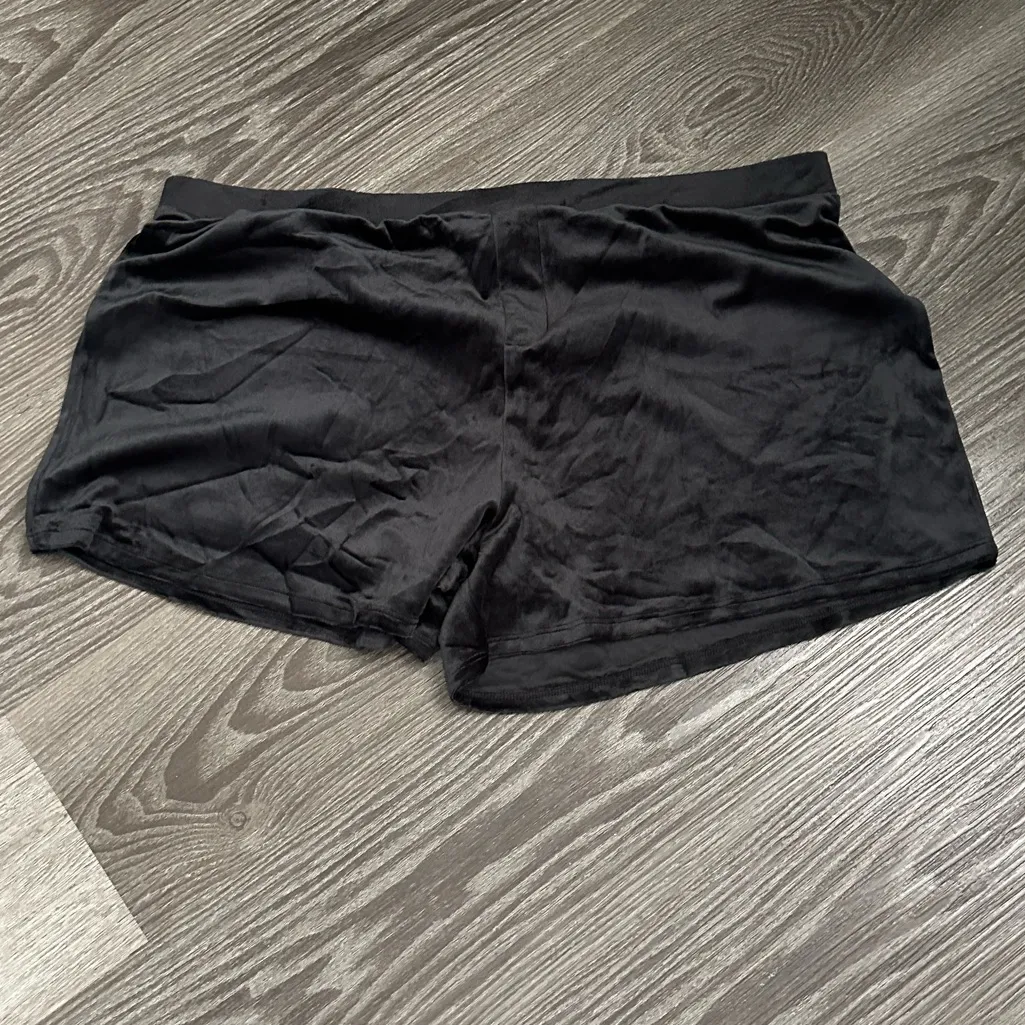 Steve Madden Black Soft Shorts PJ’s Smiley Design - Image 4