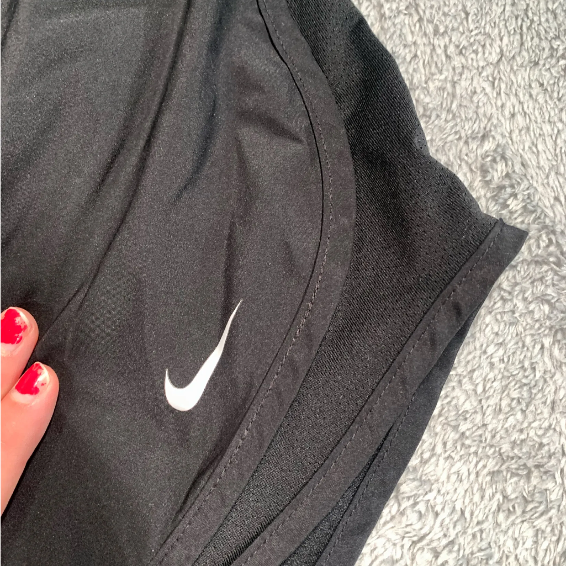 Nike dri-fit Athletic Shorts black large - Image 2