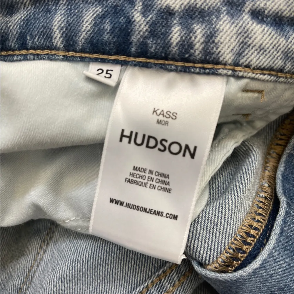 NWT HUDSON jeans high rise biker shorts - Image 3