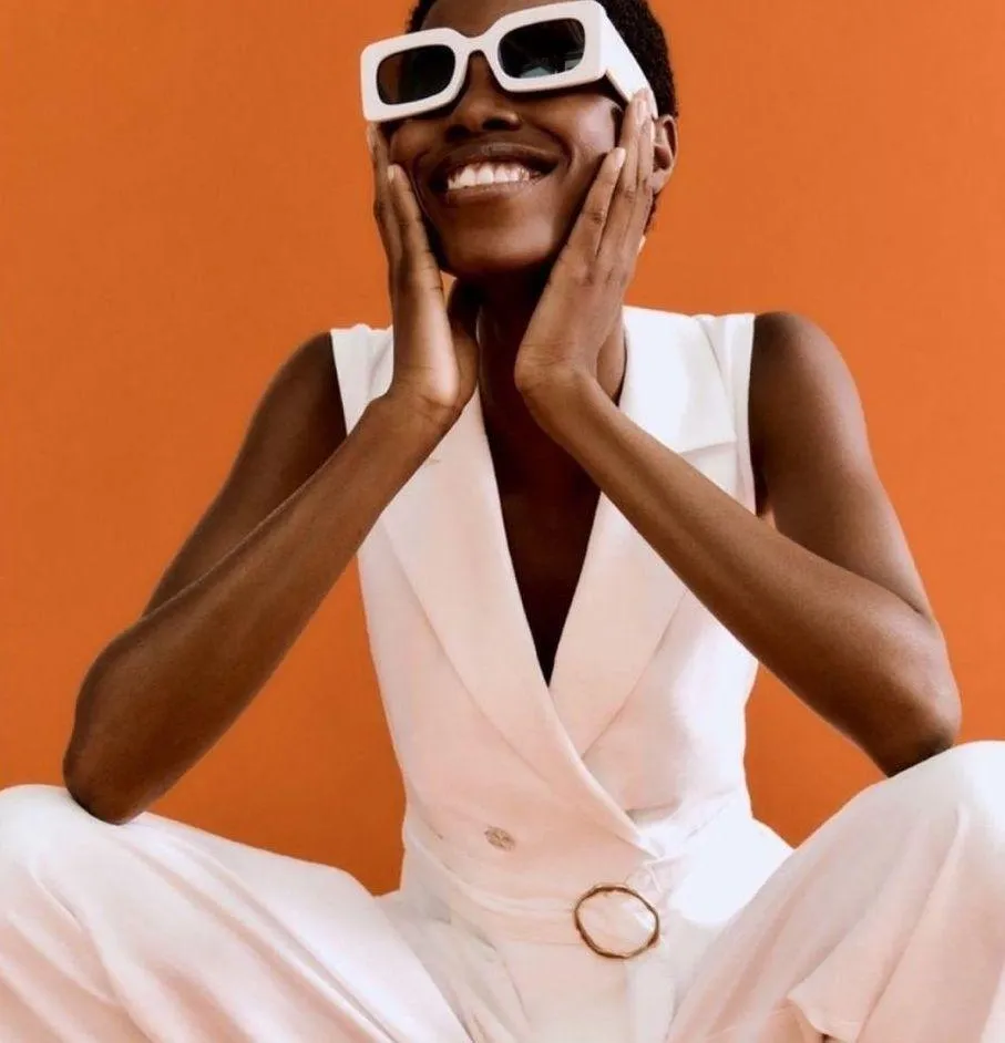 Zara off-white Belted Wrap Jumpsuit BLOGGERS
FAV! NWT - Image 5