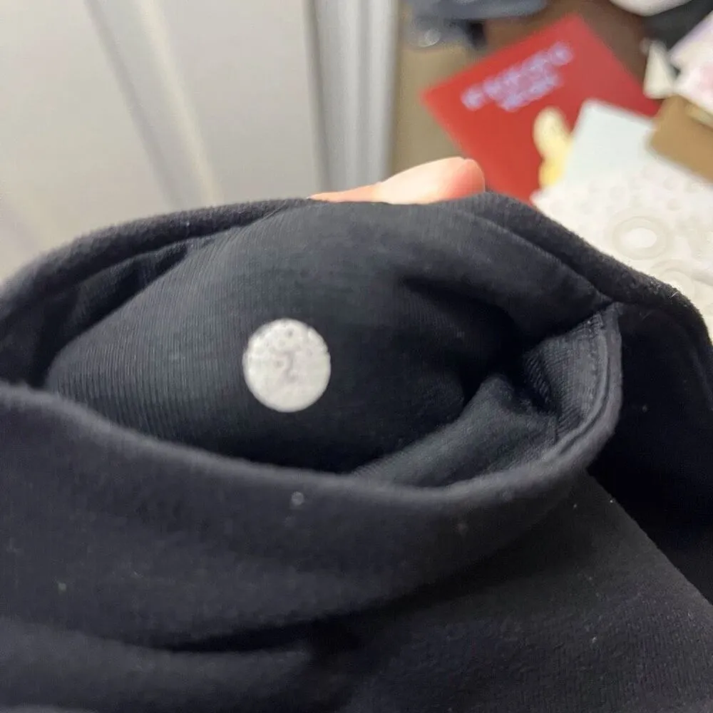 Lululemon Athletica Full Length Black Leggings Size 2 Compression Active Workout - Image 9