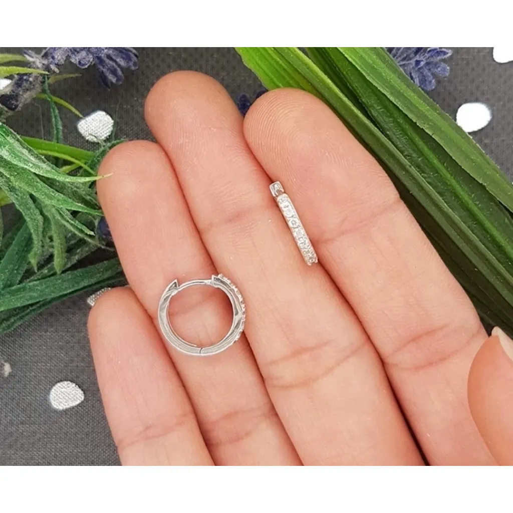 Huggie‎ Hoop Earrings | 925 Sterling Silver - Image 13