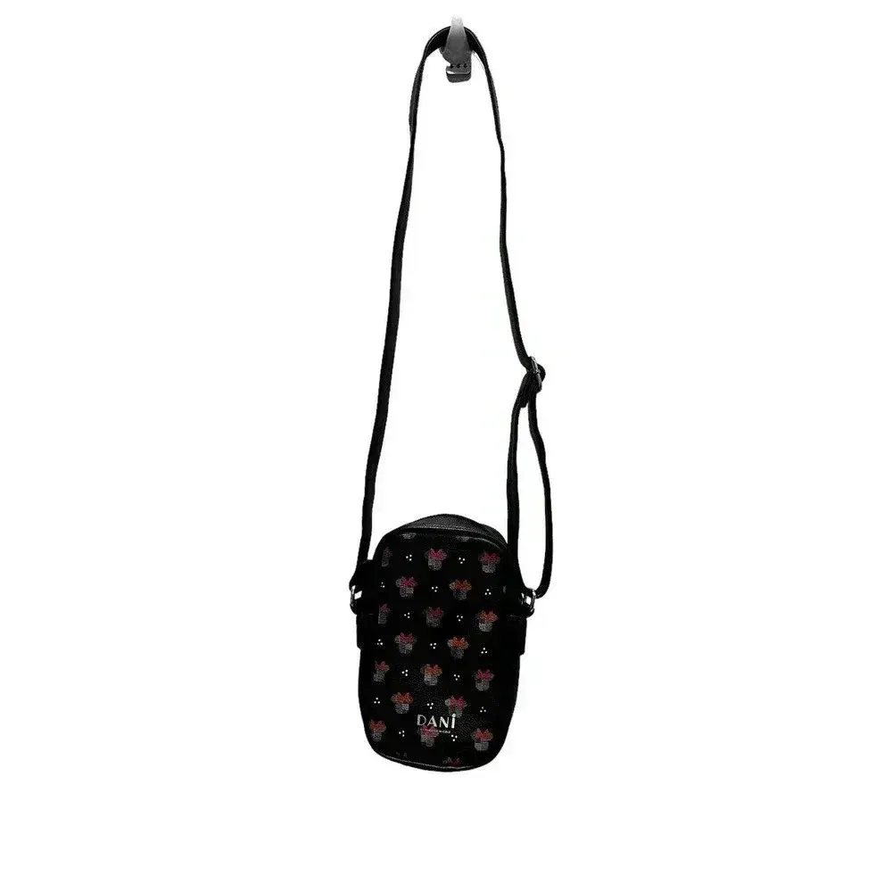 Disney‎ DANI by Danielle Nicole Purse Minnie Mouse Crossbody Red Ears Parks Bow Black - Image 5