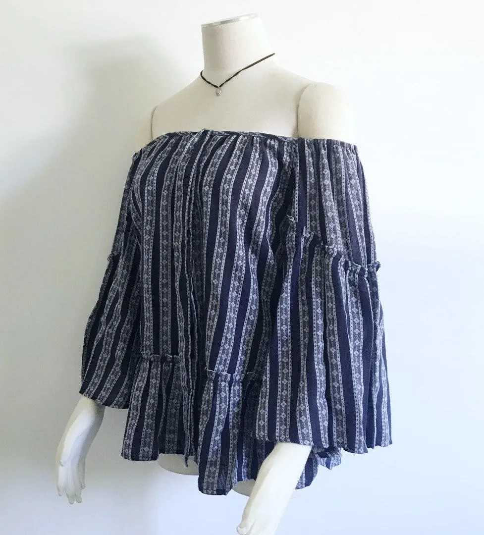 Off Shoulder Bohemian  Top - Image 2