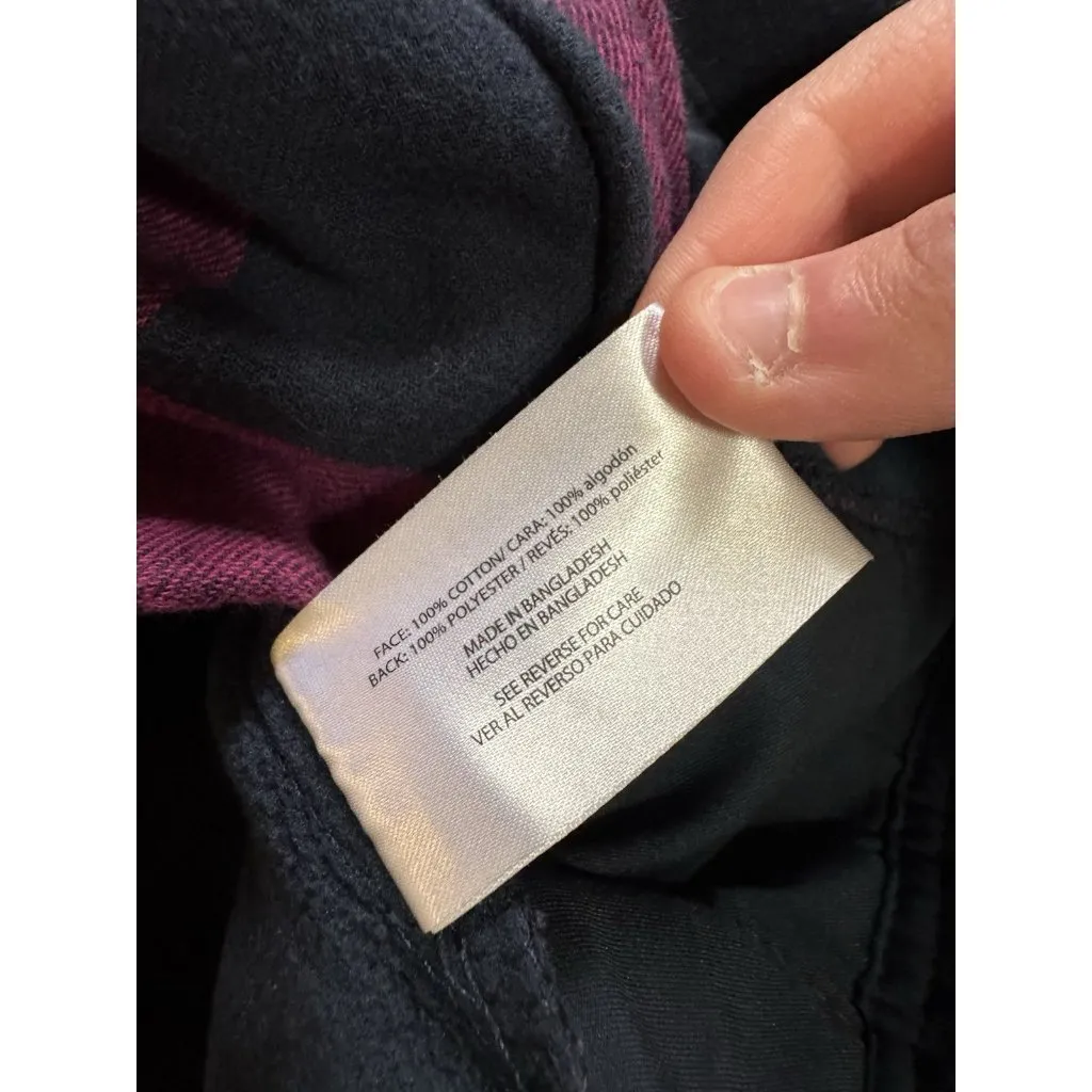 Orvis Women Size Small Button Down Flannel‎ Jacket Cotton Plaid Country Outdoor - Image 12