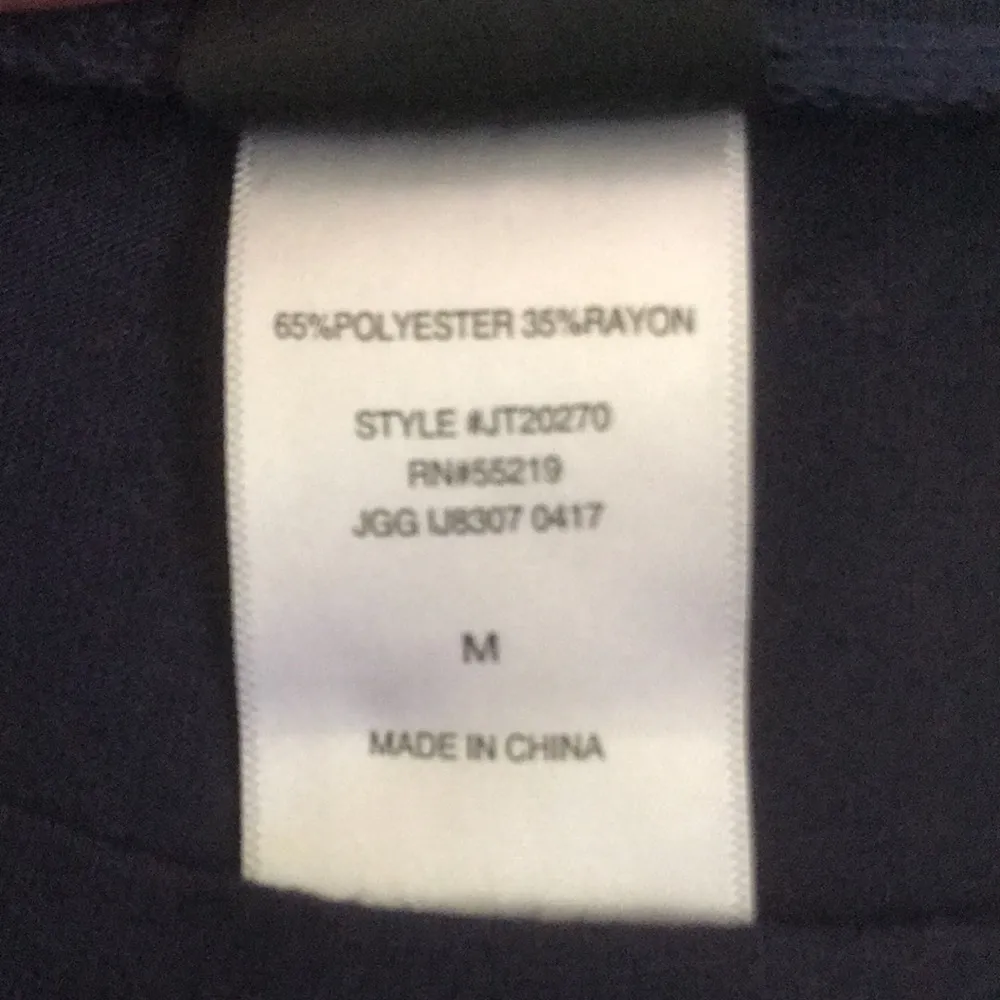 𝅺MODERNLUX lace-up short sleeve v-neck size M hi / low Air Fire Water black - Image 5