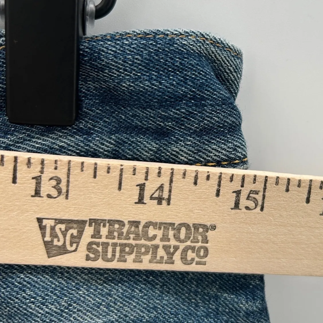 RRL Ralph Lauren High Boy Fit Drayton Wash Straight Leg Jean Women's Size 28 Blue - Image 6