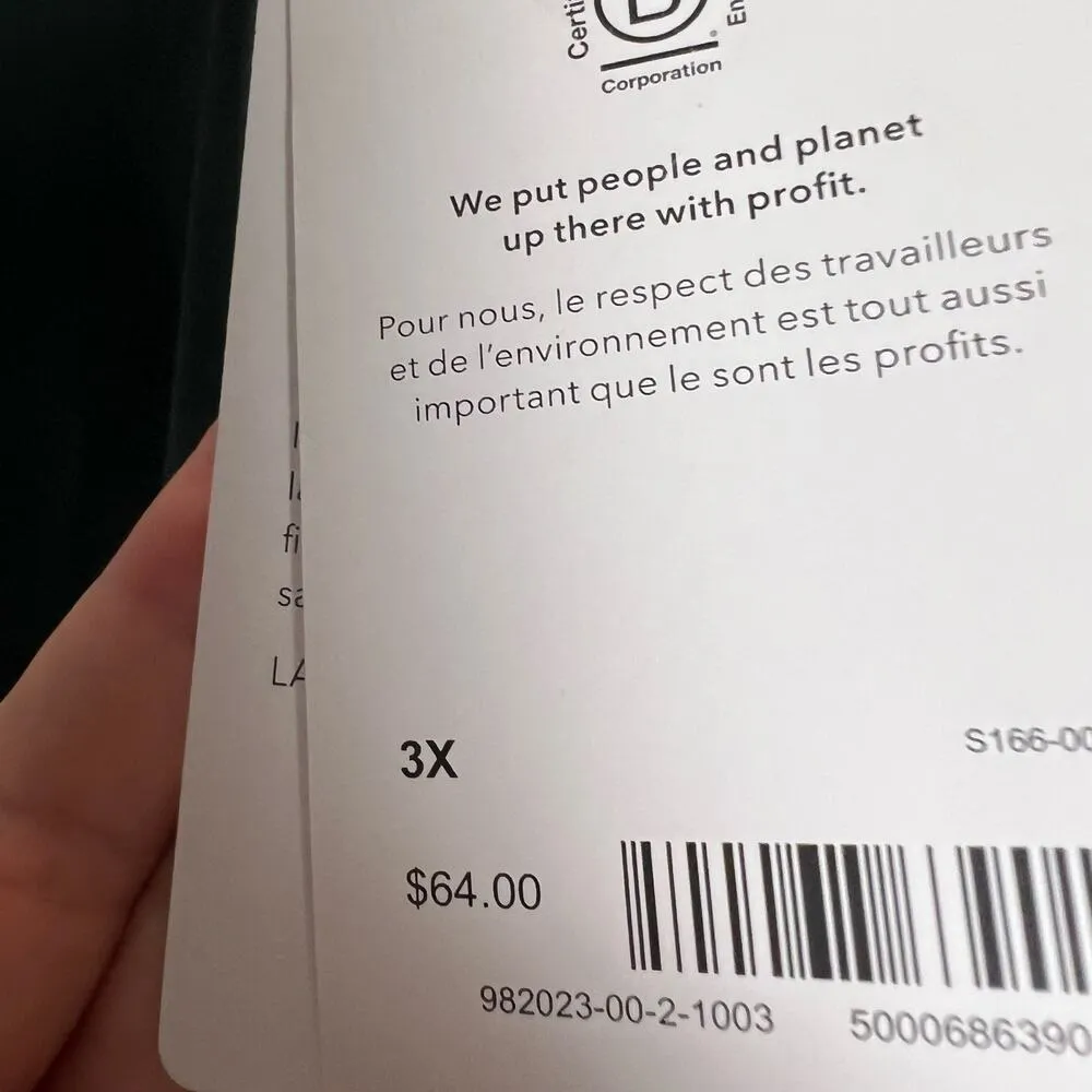 Athleta Conscious Crop Serene Green Camo Sports Bra D-DD Cup Size 3X - Image 7