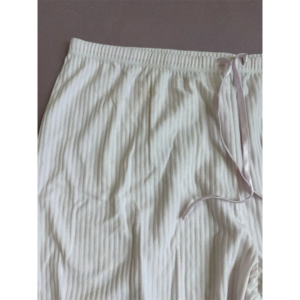 Earth Angels Women's 2XL Striped Pajama Set Multicolor Long Sleeve - Image 7