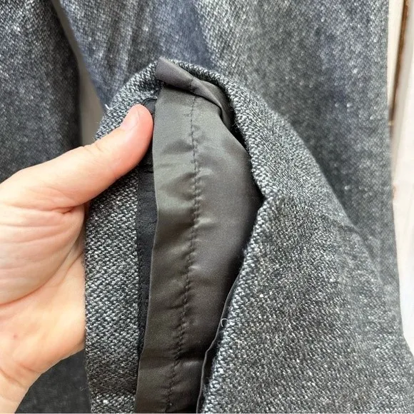 Eddie Bauer Blakely fit tweed wool‎ silk dress pants fully lined women's 12 - Image 6