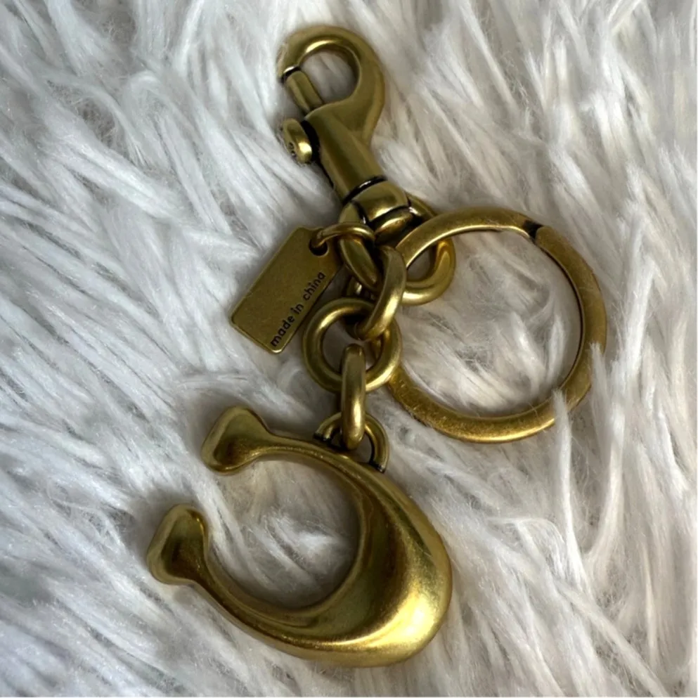 COACH Signature " C " Bag Charm - Image 2