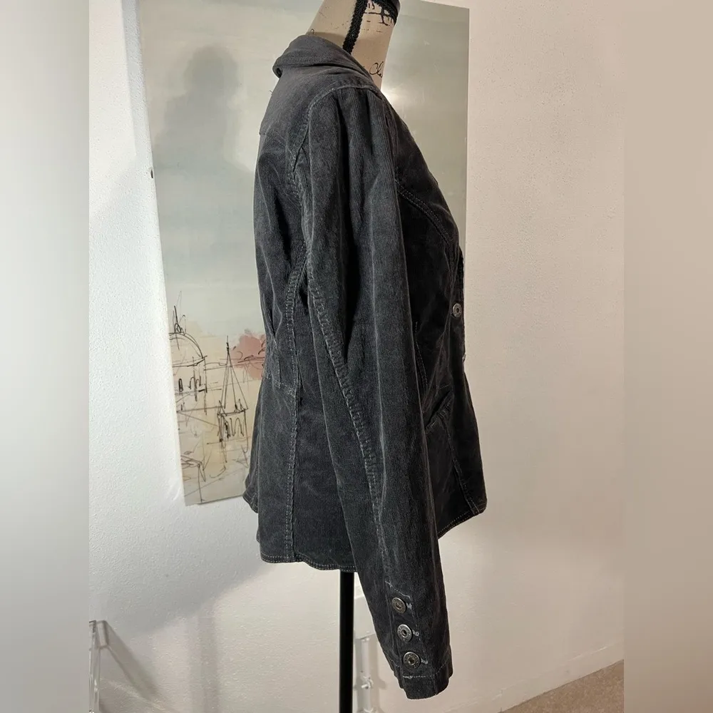 Bandolino blu Corduroy Blazer - Image 3