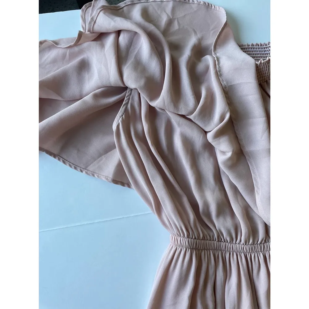 Show Me Your Mumu Hacienda Dress Dusty Blush Crisp Size Small - Image 7