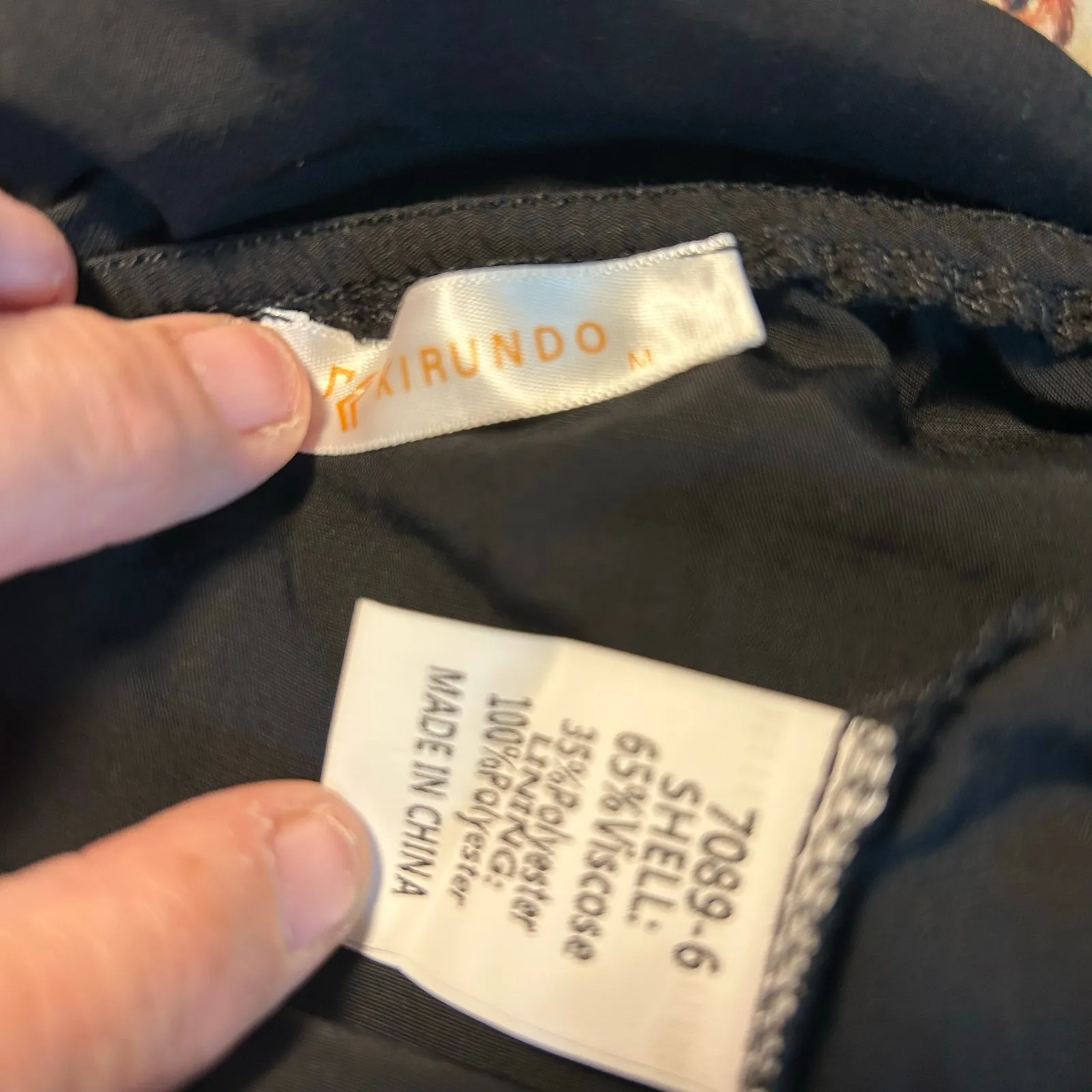 Little Black Dress SZ M One Shoulder Puffy Sleeve Layers Formal Punk Kirundo - Image 8