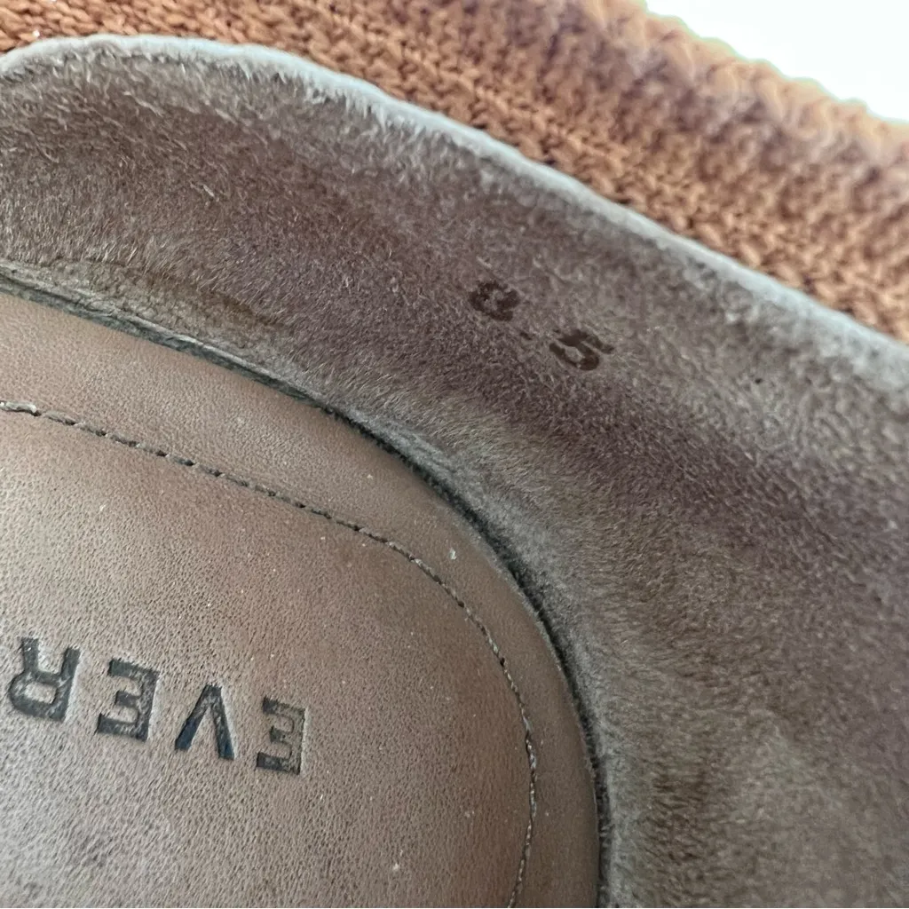 Everlane Women's The 40 Hour Flat ReKnit Pointed Flat in Toffee - Image 6