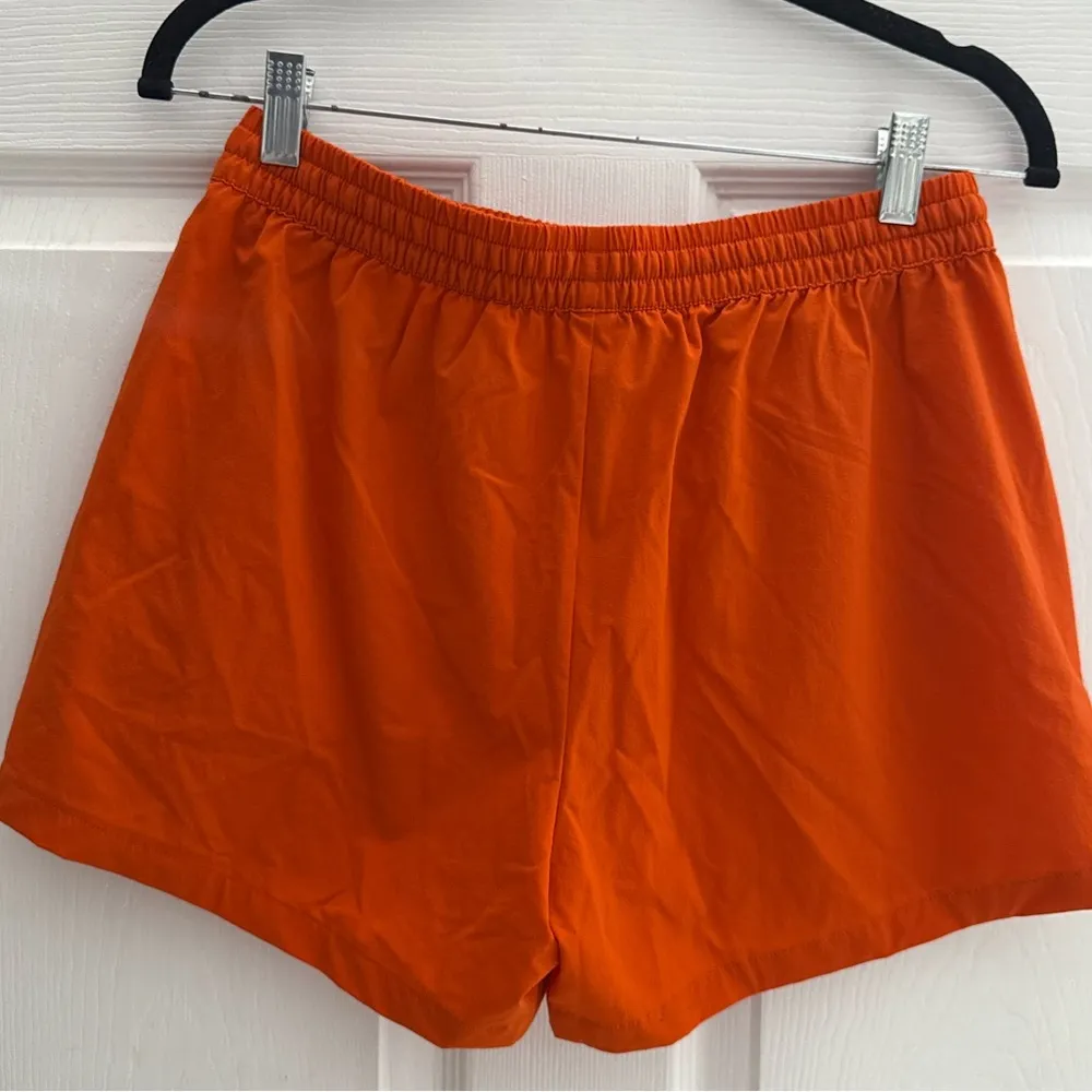 Outdoor voices active Orange Women's Shorts with pockets size Small - Image 3