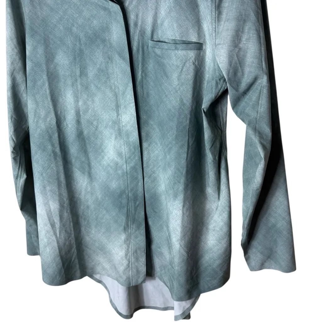 ATHLETA Women’s Sz S Urbanite Printed Top | Denali Minimalistic Green #982859 - Image 5