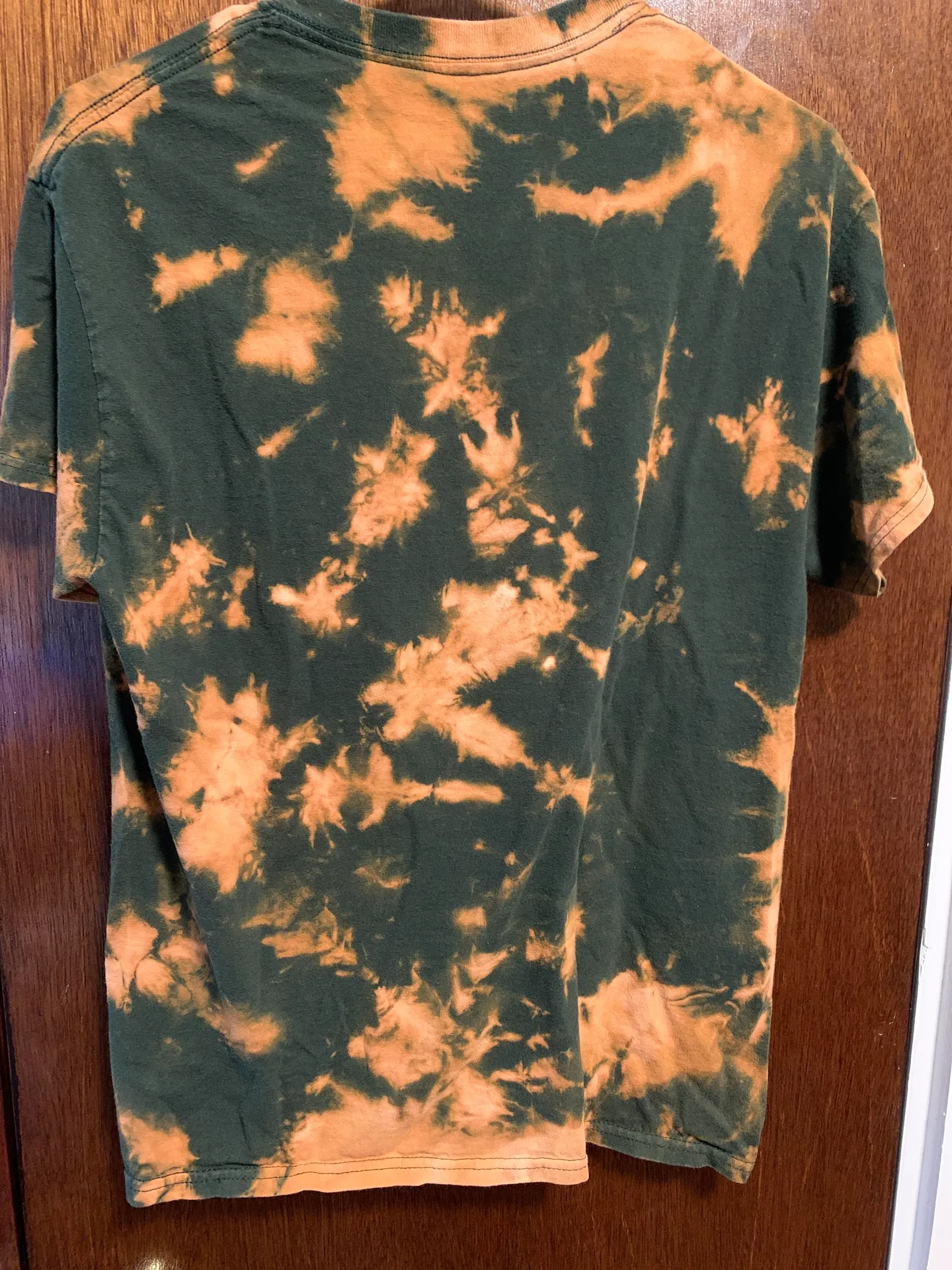 Michigan State Bleached Tee Green Size M - Image 2