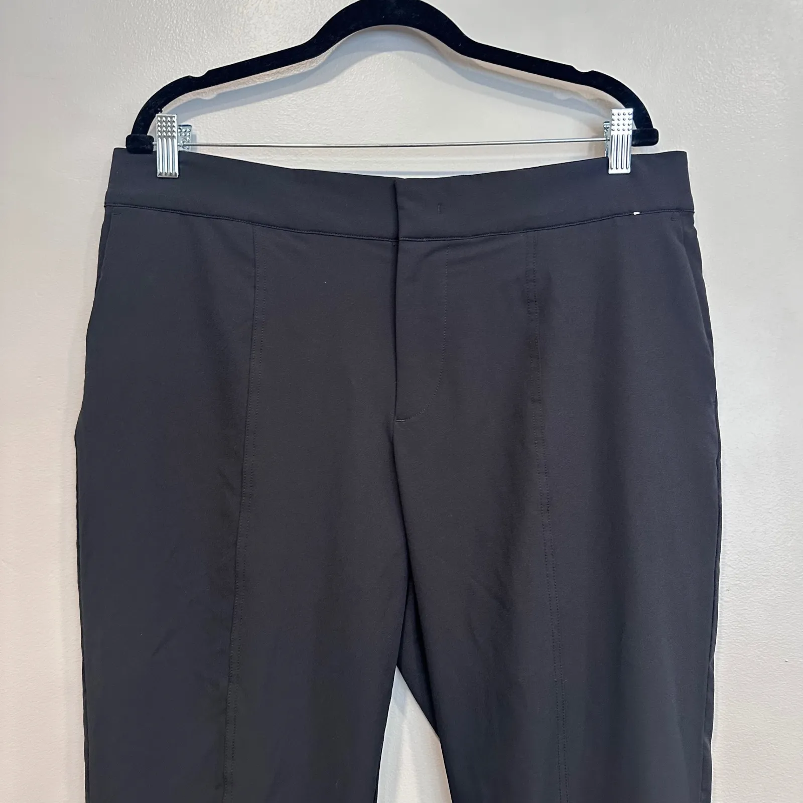 Mondetta Womens Black Hi Rise Lined Ankle Pants Size 14 Outdoors Gorpcore Comfy - Image 4