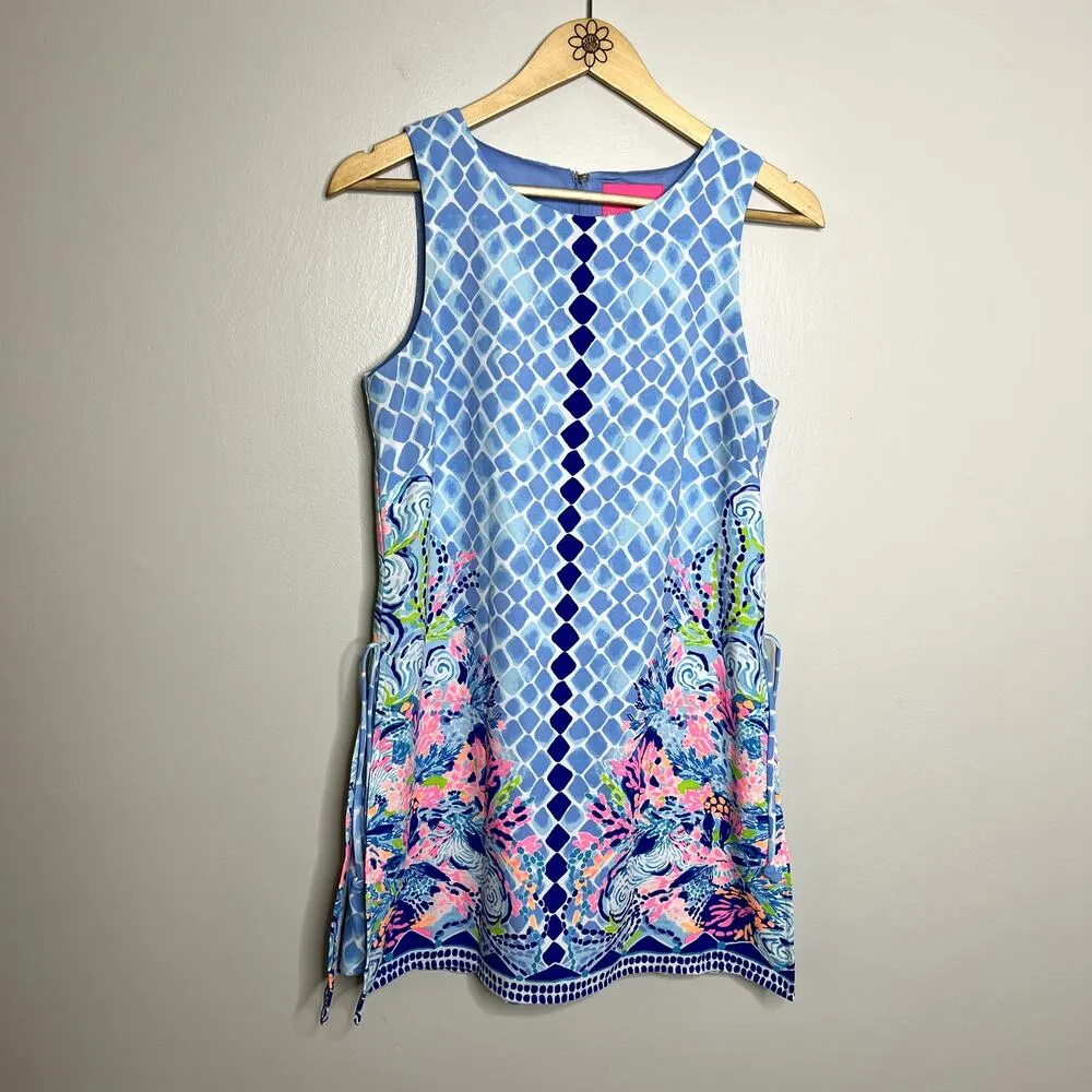 Lilly Pulitzer Donna Hidden Treasure Patterned Romper Dress - Image 5