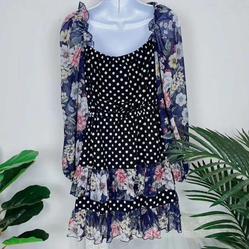 BELLEVUE THE LABEL NIGHTIN GALE MINI DRESS Black - Image 3