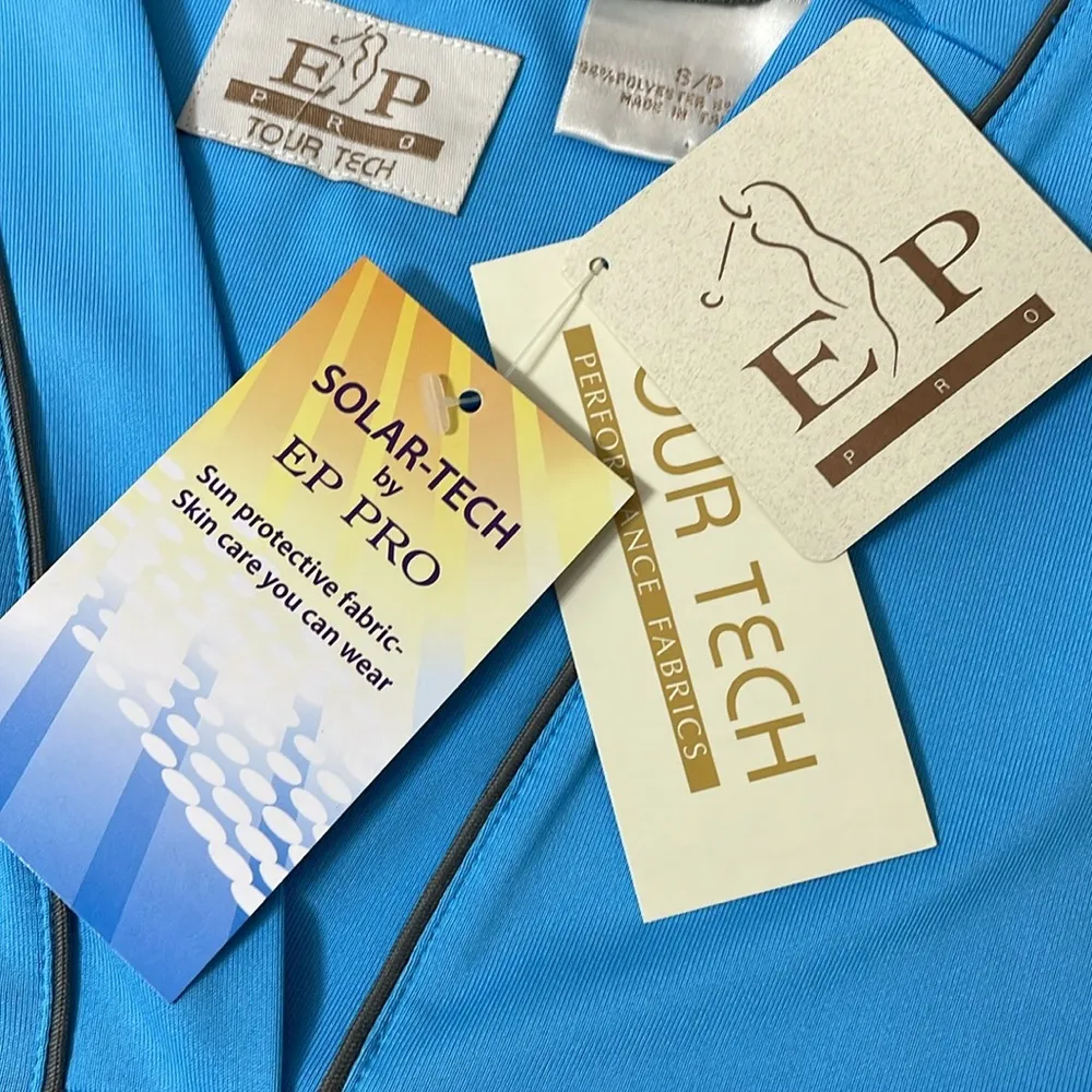 EP Pro Tour Tech 3/4 sleeve Golf Top size Small - Image 4