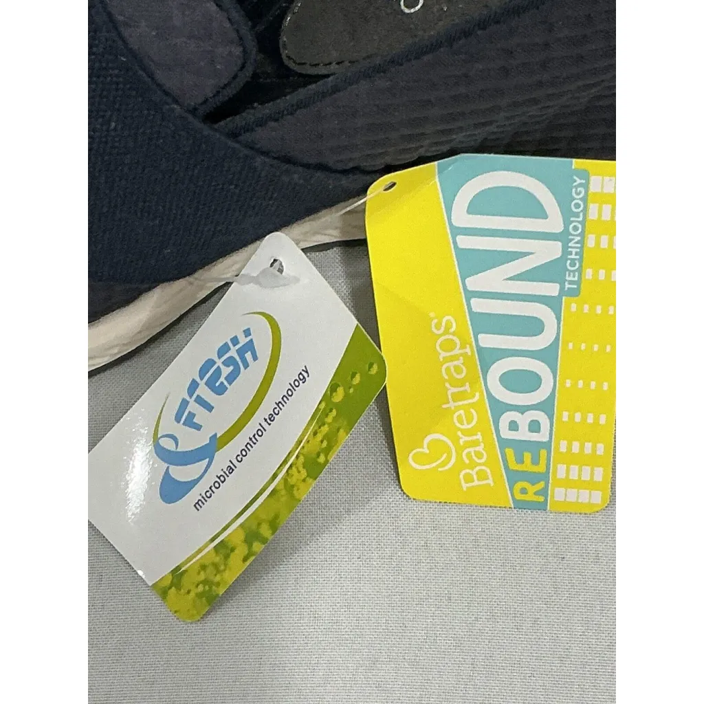 Womans Bare Traps Jamese 8.5 M Navy Slip On Casual Wedge Shoes NWT - Image 9