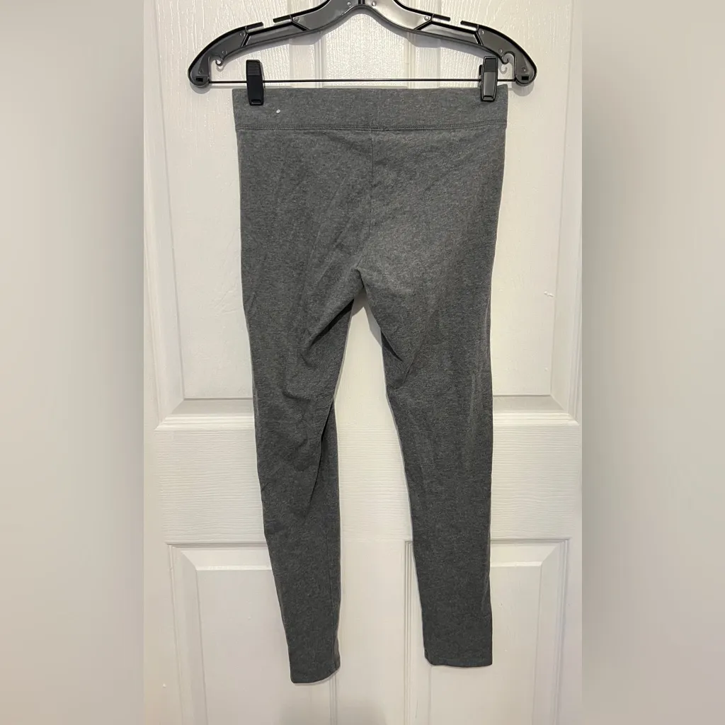 AERIE Women’s Heather Gray High Waist Active Leggings Size S - Image 2