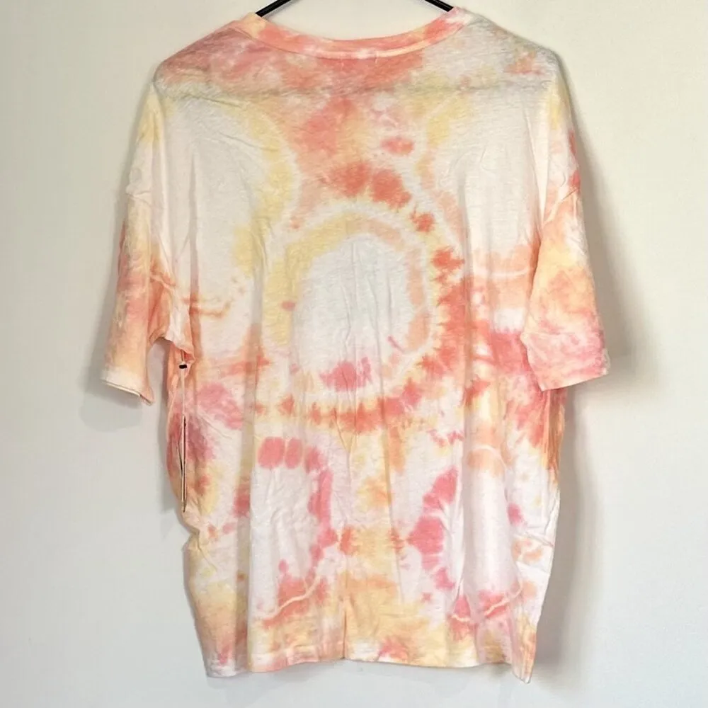 NWT BILLABONG Sun and Sea Paradise Tie Dye Short Sleeve Tee - Small - Image 7