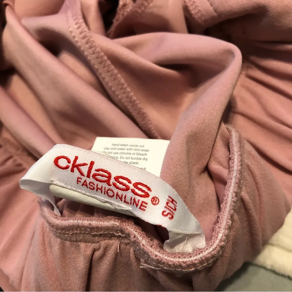 Dusty Pink Utility Cargo Pants (S) - Image 3