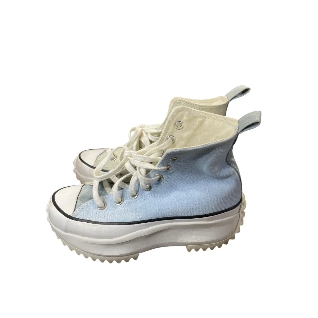 Converse Run Star Hike Chuck Taylor unisex tan blue sneakers Size 5.5 SKU 8595 - Image 4