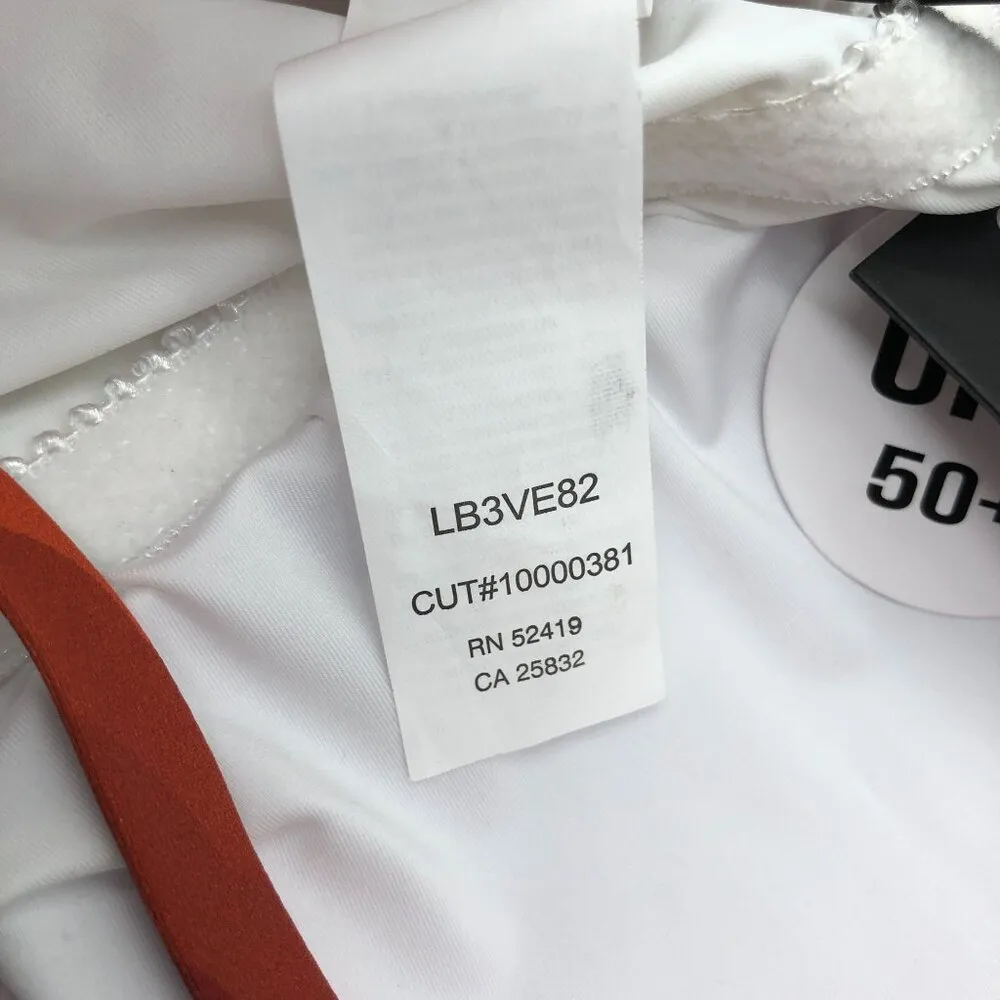 La Blanca Floral Rhythm One Shoulder Keyhole Tankini Top Floral White 4 - Image 5