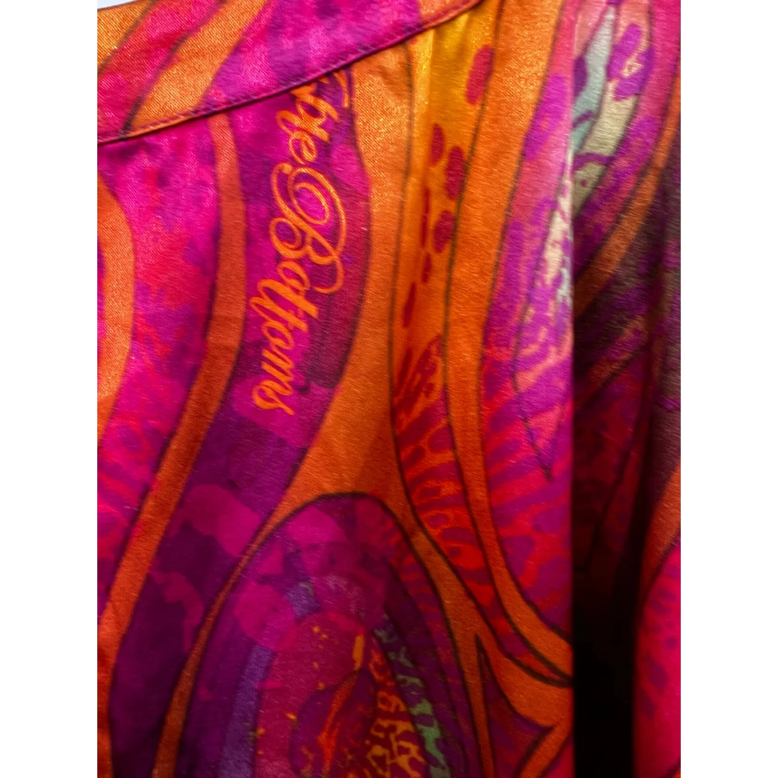 Y2k Apple‎ Bottoms Women's Lightweight Button Front Romper Multicolor Size 11 12 - Image 2