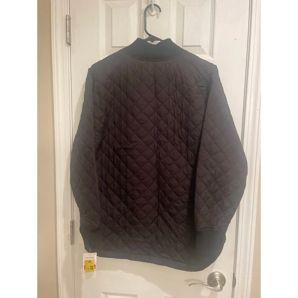 Bernardo  Eco Plume Black Quilted Jacket, A63 - Image 7