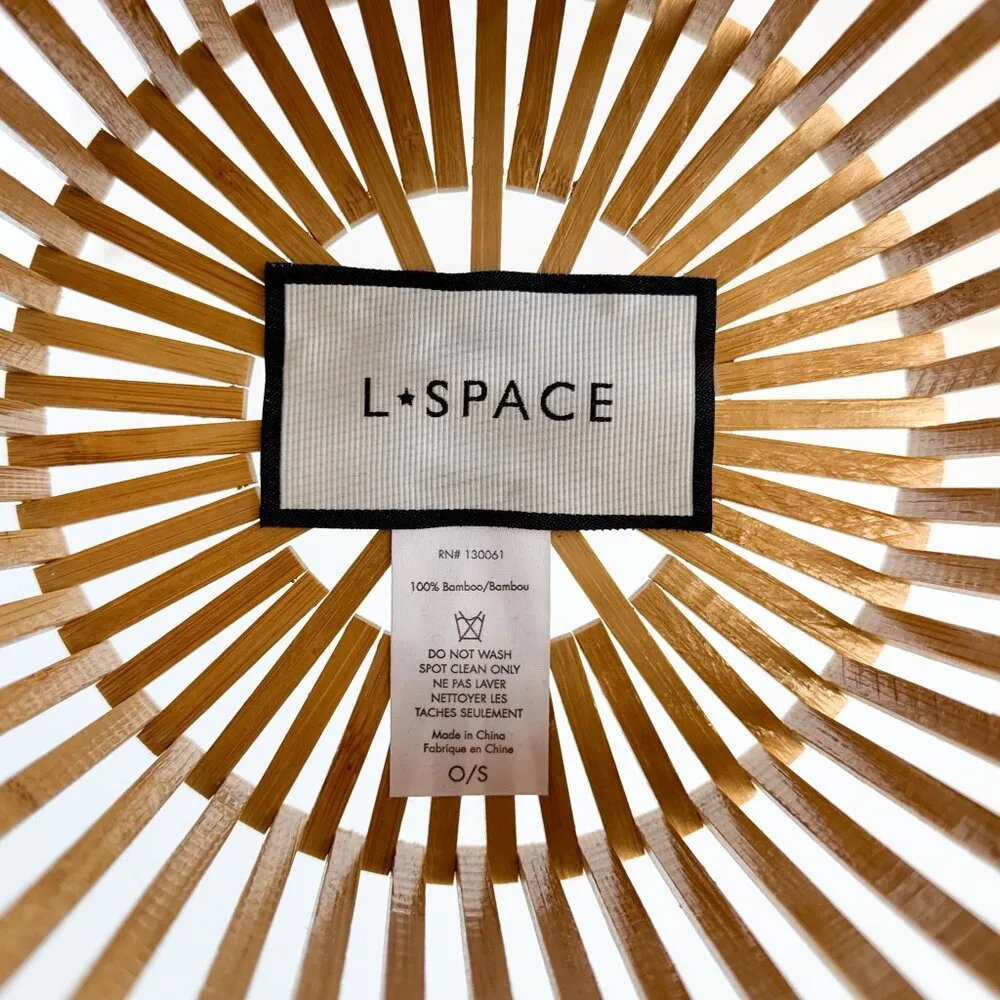 L Space Bamboo Casanova Bucket Top Handle Bag - Image 8