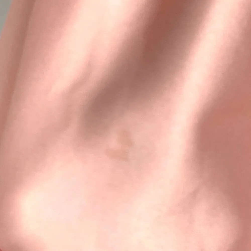 Joe Fresh Fit & Flare Pink Satin Cocktail Dress Size 8 Gold Blue Baroque Design - Image 6