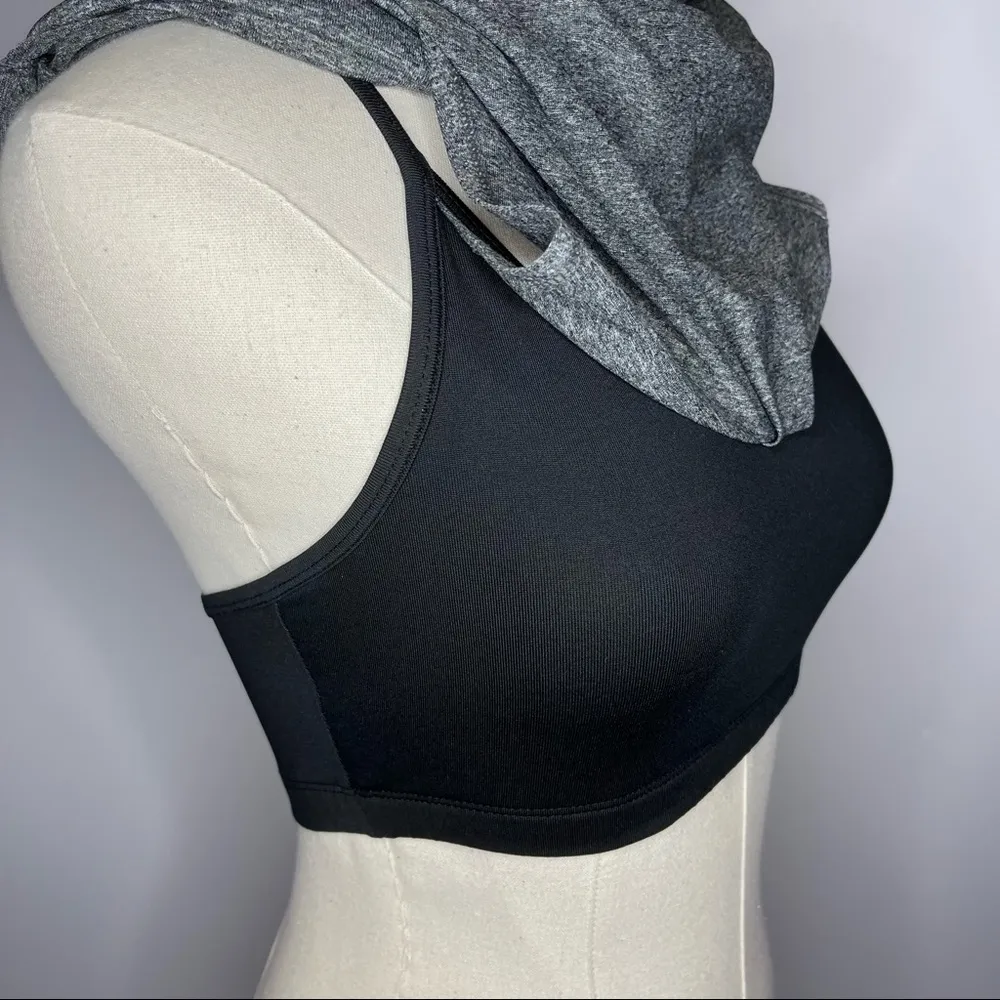 CHAMPION C9 Loose Fit Gray Racer Back Tank Top Built-In Sports Bra Small - Image 9