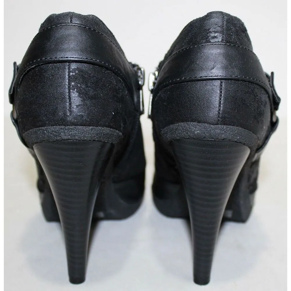 Unlisted Rest My Case Black Stiletto Booties 7.5 M - Image 6