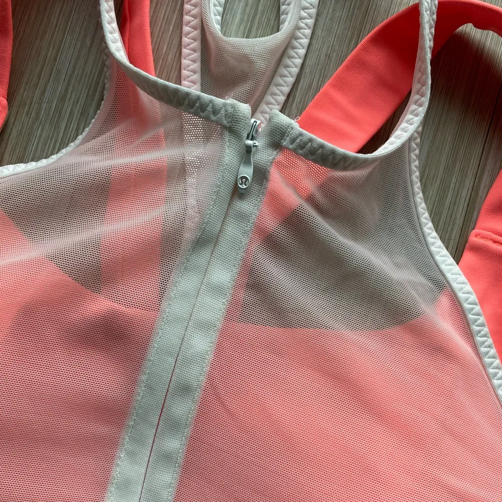 Lululemon Ready Set sweat racer back Sports bra 8 - Image 3