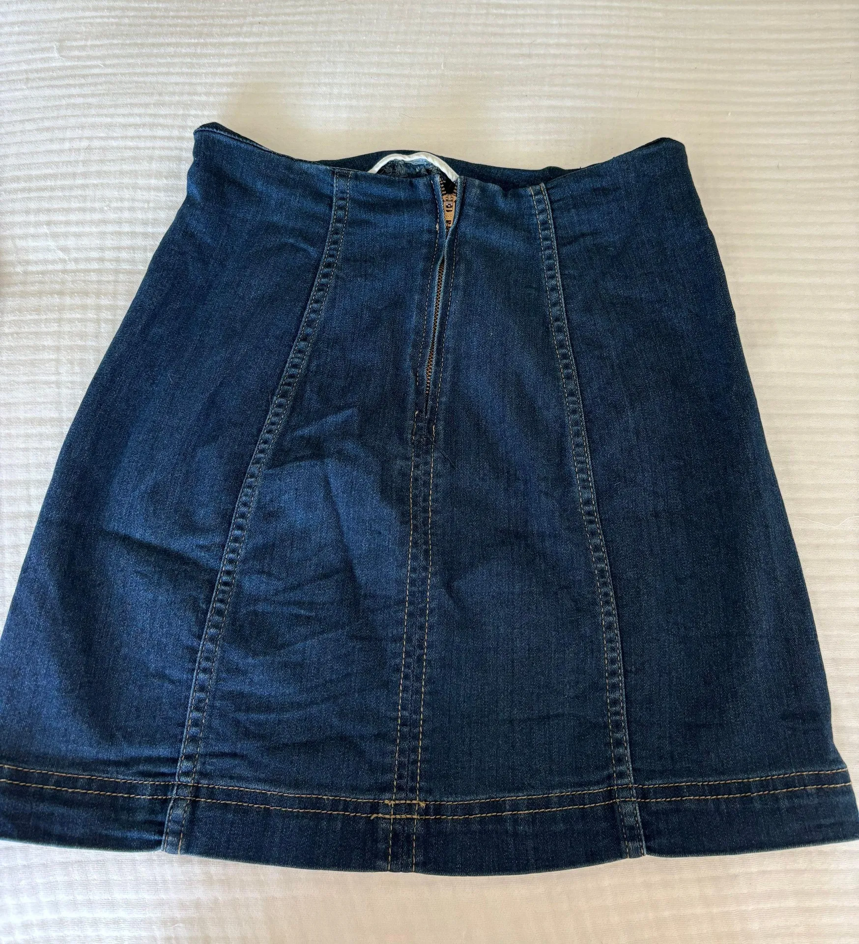 Denim Miniskirt - Image 2