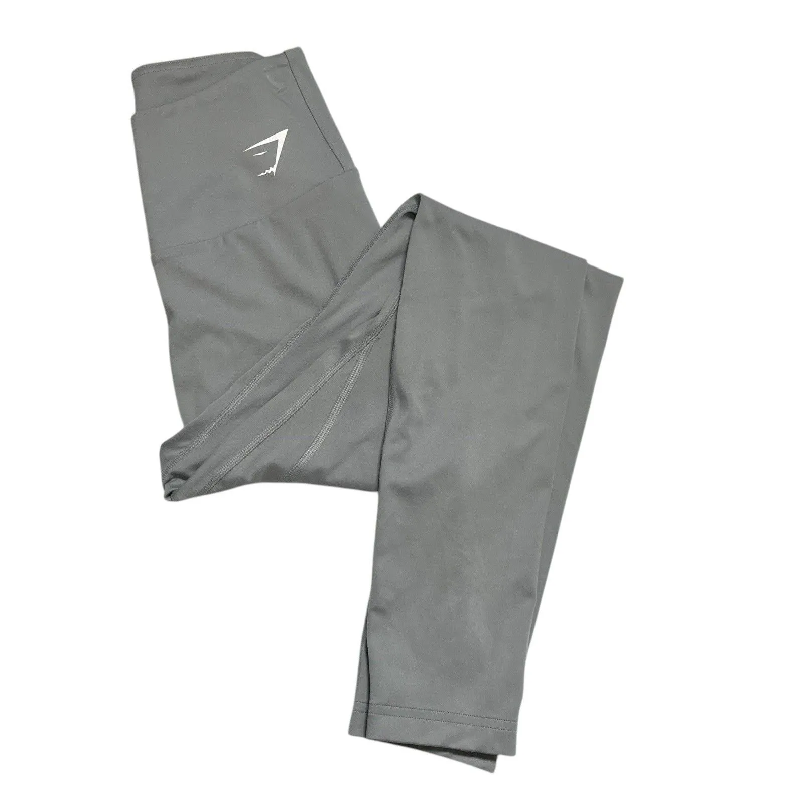 Gymshark Training High-Waisted Gray Leggings Women’s Size Medium Workout - Image 4