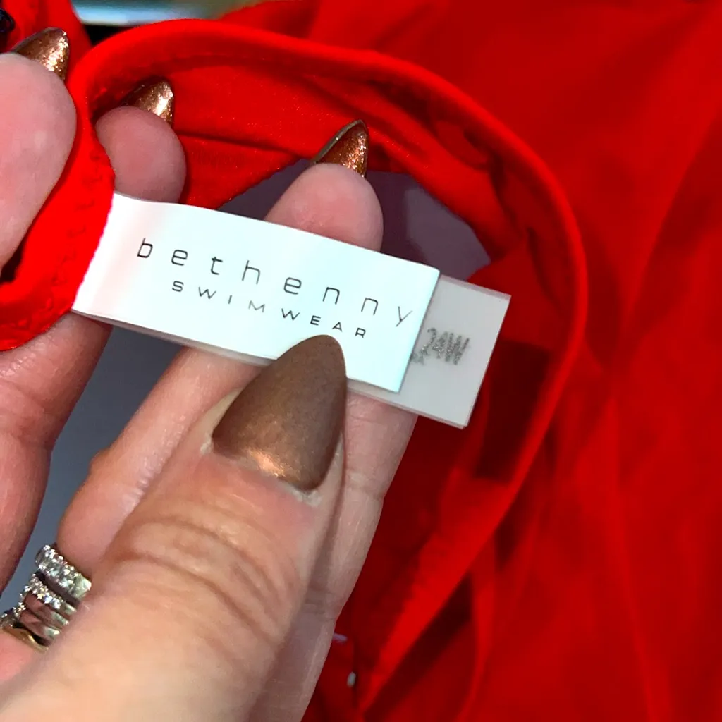 NWT Bethenny Swimwear Power Mesh One Piece Swimsuit - Image 7