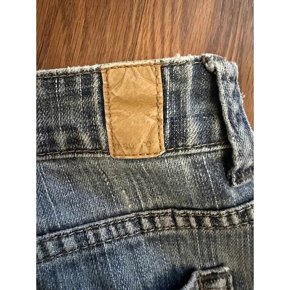 Maurices Taylor Bootcut Jeans Womens Size 11/12 Short Distressed - Image 8