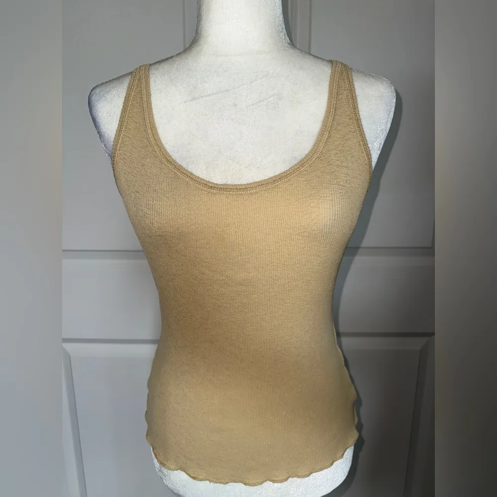 H&M Beige Knit Tank Top - Image 4