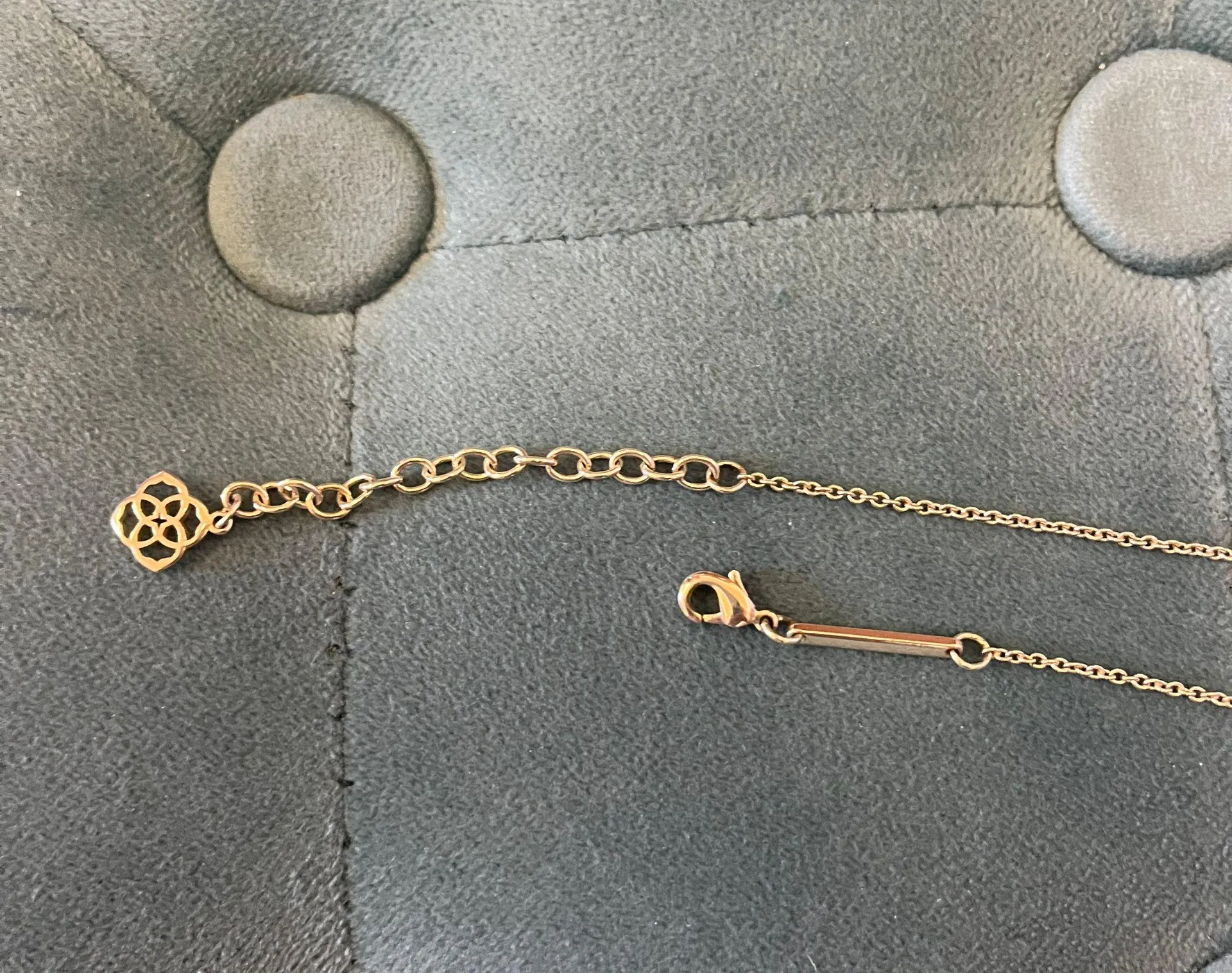 Necklace Rose Quartz Gold - Image 4